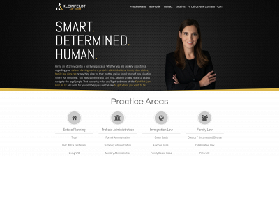 kleinfeldtlawfirm.com snapshot