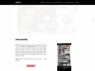 hean.lt snapshot