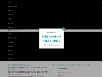 theslatesignworkshop.co.uk snapshot