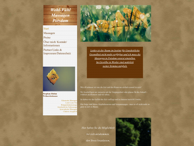 wohl-fuehl-massagen.de snapshot