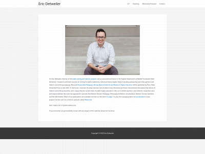 rheteric.org snapshot