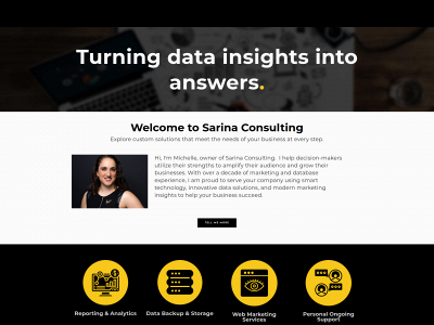www.sarinaconsulting.com snapshot