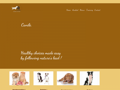 www.canile.be snapshot