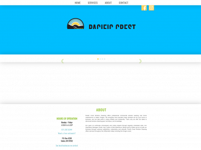 pacificcrestwindows.com snapshot