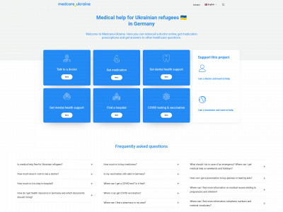 medcareukraine.org snapshot