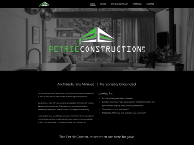 petrieconstruction.nz snapshot