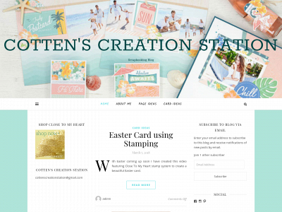 cottenscreationstation.com snapshot