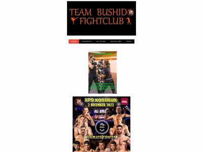 teambushido.be snapshot