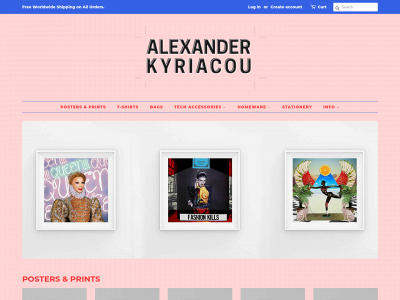 alexanderkyriacou.com snapshot