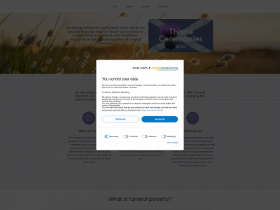thistle-charity.org snapshot