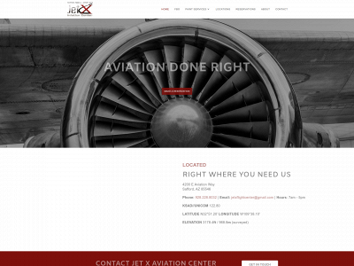 jetxaviationcenter.com snapshot