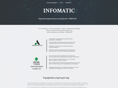 infomatic.one snapshot