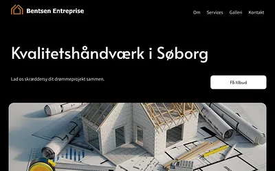 bentsenentreprise.dk snapshot