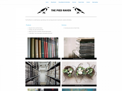 thepiedraven.com snapshot