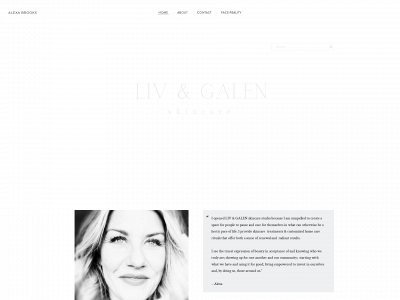 www.livandgalen.com snapshot