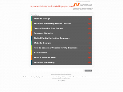 daytonwebdesignandmarketingagency.com snapshot