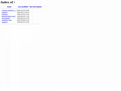stealth-iss.net snapshot