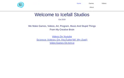 icefallstudios.com snapshot