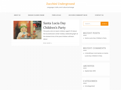 zucchiniunderground.com snapshot