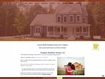 virginiamodularhomes1st.com snapshot