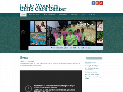 littlewonderschildcarecenter.com snapshot