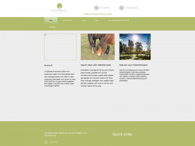 kluvhult.se snapshot