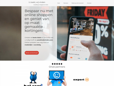 uzoektwijvinden.com snapshot