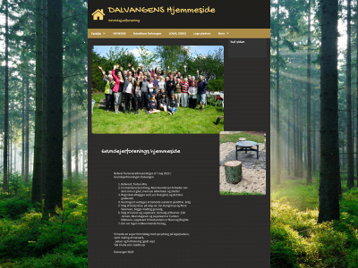 dalvangen.123hjemmeside.dk snapshot