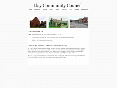 llaycommunitycouncil.co.uk snapshot