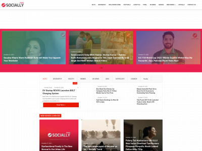 sociallytrend.com snapshot