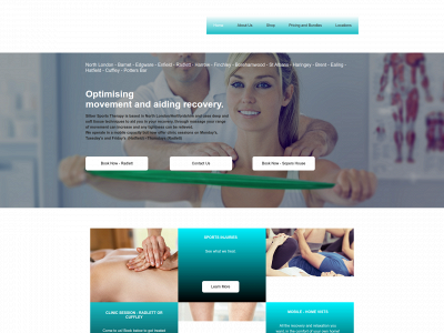 silbersportstherapy.co.uk snapshot