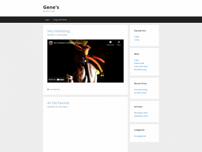 geniebohn.com snapshot