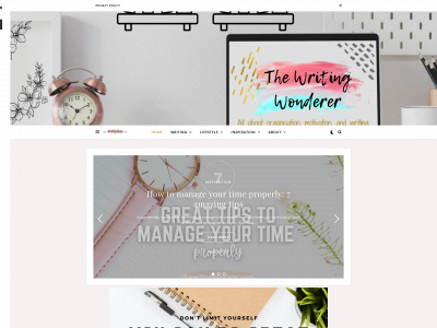 thewritingwonderer.com snapshot