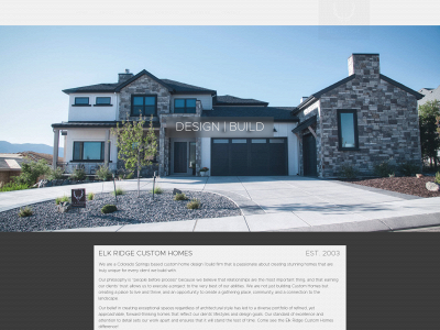 elkridgecustomhomes.com snapshot
