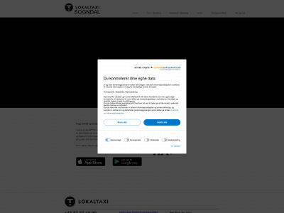 sogndaltaxi.no snapshot