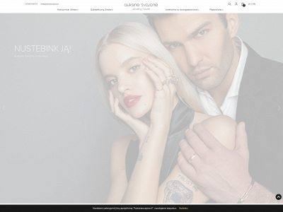 auksinesvajone.lt snapshot