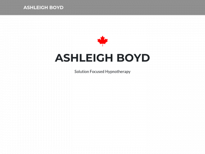 ashleighboydhypnotherapy.com snapshot