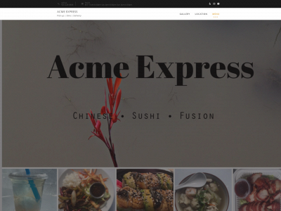 acmeexpresschinesefoodnsushi.com snapshot