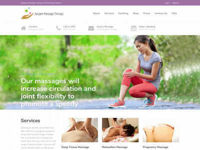 apogeemassage.com.au snapshot