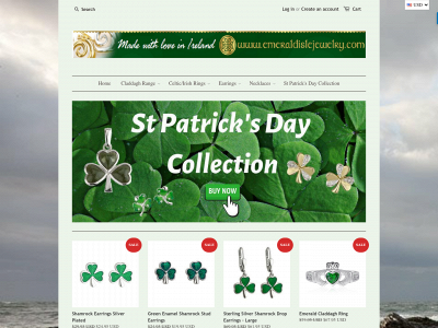 www.emeraldislejewelry.com snapshot