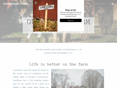 www.guardiansfarm.com snapshot