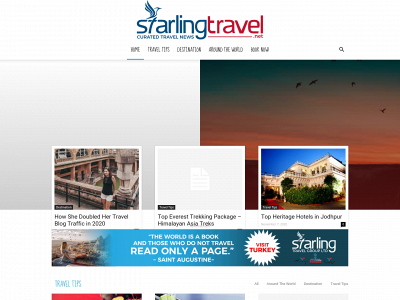 starlingtravel.net snapshot