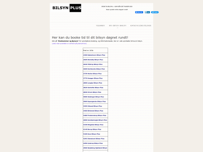 bilsynplus.dk snapshot