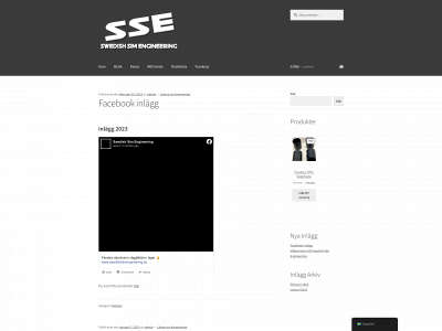 swedishsimengineering.se snapshot