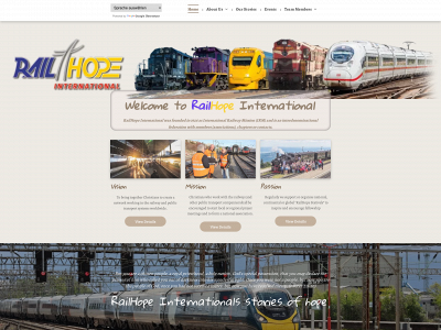 railhopeindia.in snapshot