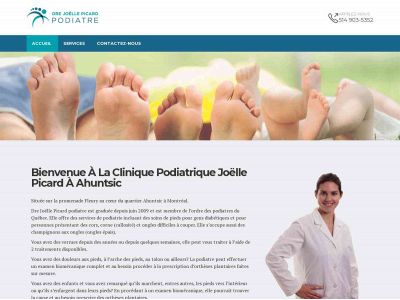 podiatriepicard.com snapshot