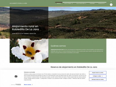 www.alojamientorurallajara.com snapshot