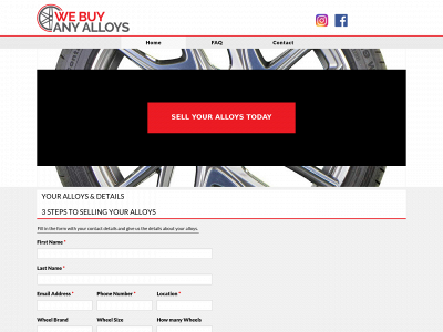 webuyanyalloys.com snapshot