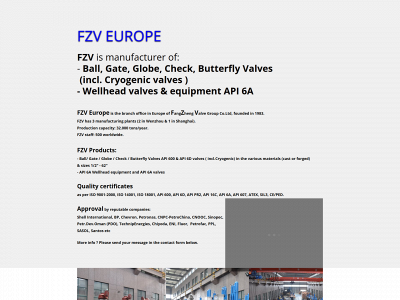 fzv-europe.com snapshot