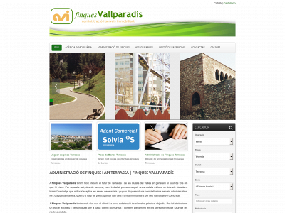 www.finquesvallparadis.com snapshot